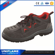 Sapatos de segurança de biqueira de aço leve Ufa118